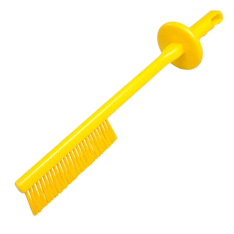 Brosse de sécurité FBK 50155-4, dure, 510 x 100 mm, jaune