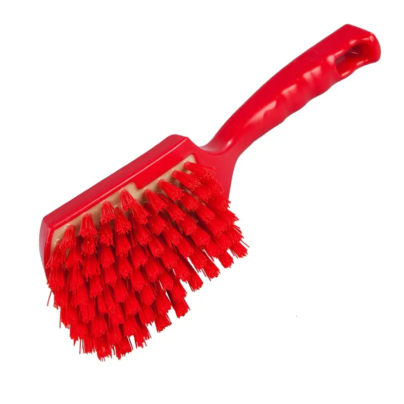 Pinceau à main FBK 90548-3 en résine dure 275 x 70 mm rouge