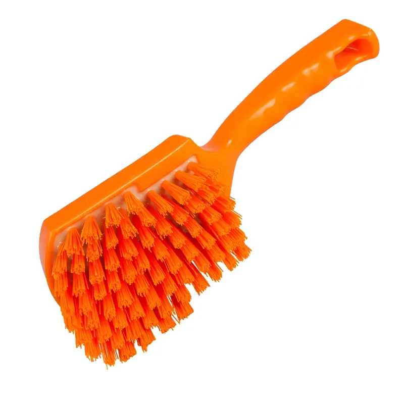 FBK 90548-7 hand brush hard resin 275x70 mm orange
