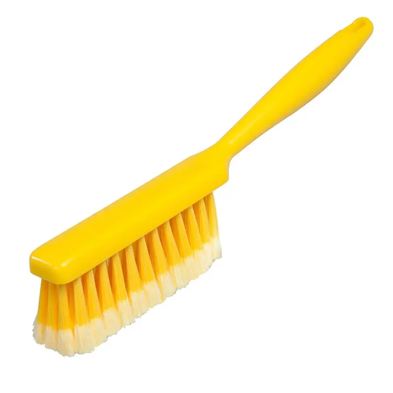 FBK 10253-4 hand broom soft split 340x35 mm yellow