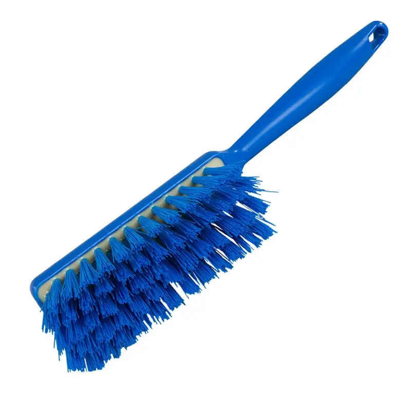 FBK 90252-2 hand broom medium resin 340x35 mm blue