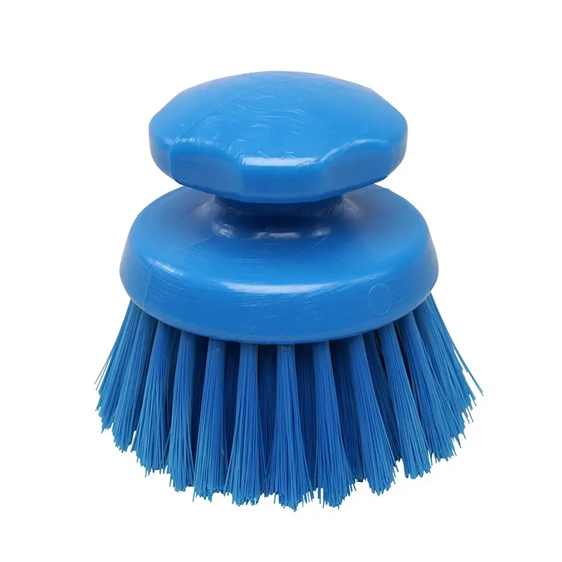 Hard round work brush FBK 54154-2 ø125 mm blue