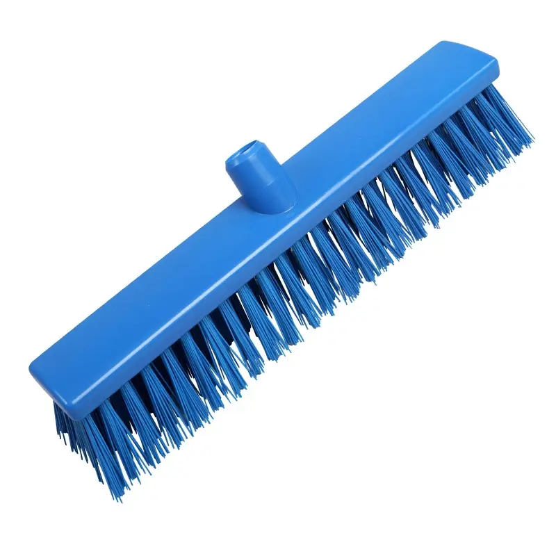 Extra hard broom FBK 25187-2 400x60 mm blue