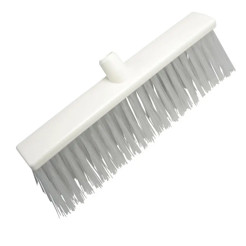 Bezem hard FBK 25190-1 400x60 mm wit