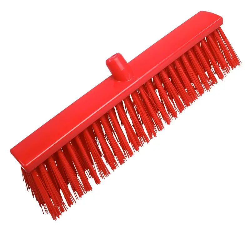 Bezem hard FBK 26190-3 500x60 mm rood