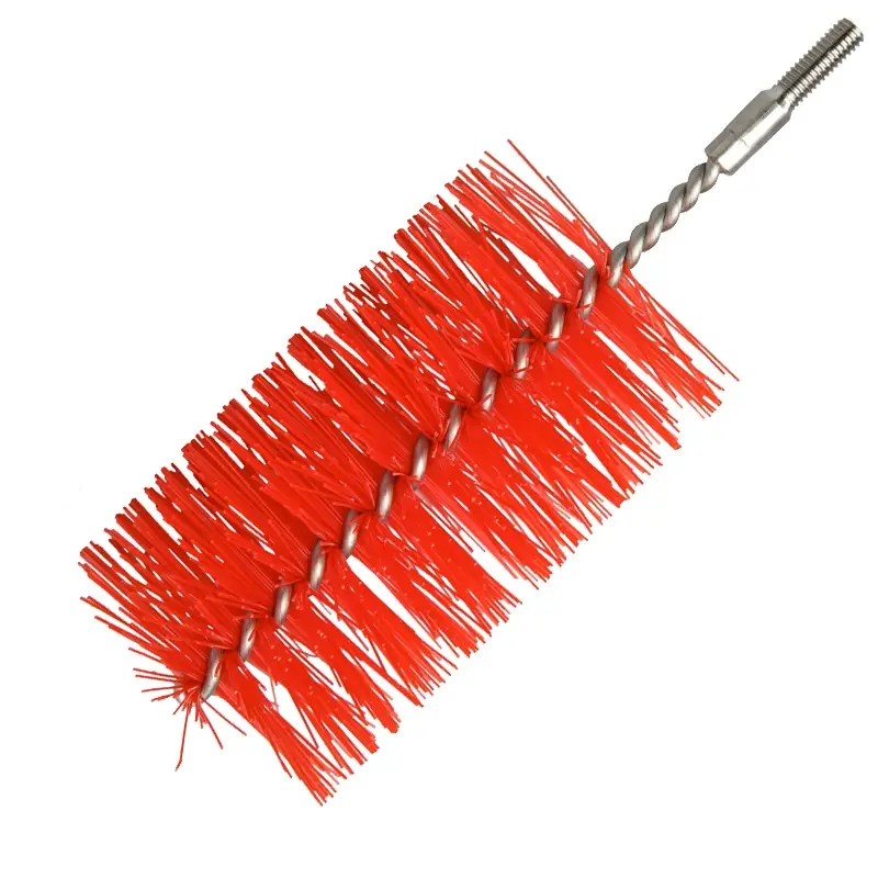 Pipe brush handle model medium FBK 10776-3 ø60x160 mm red