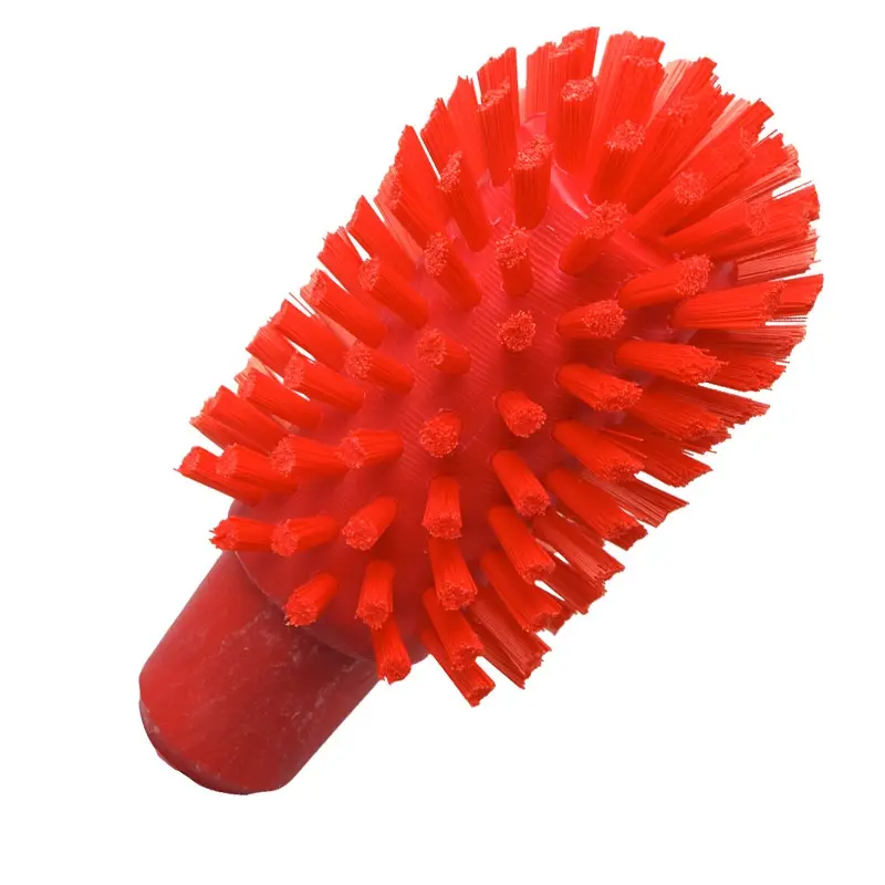 Worm housing brush medium FBK 27131-3 ø70x120 mm red