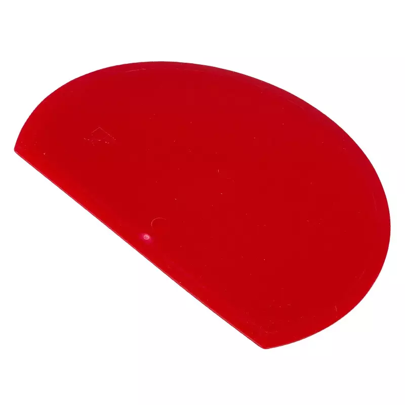 Dough scraper FBK 81916-3 160x125 mm red