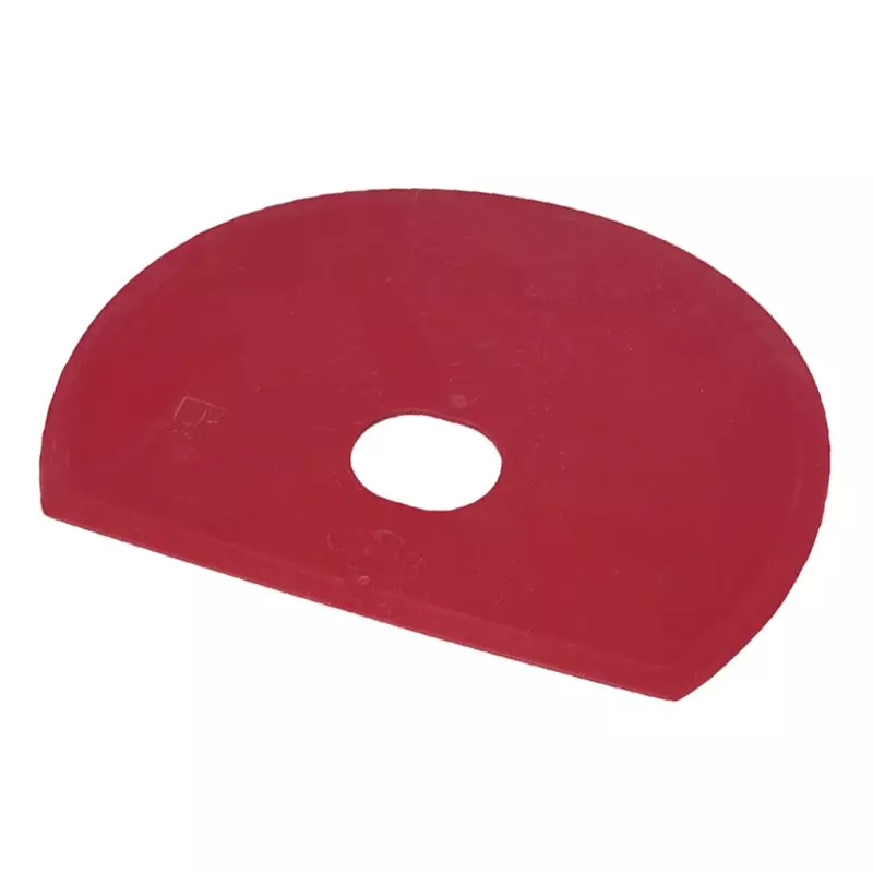 FBK 71915-3 dough scraper detectable hole 160x125 mm red