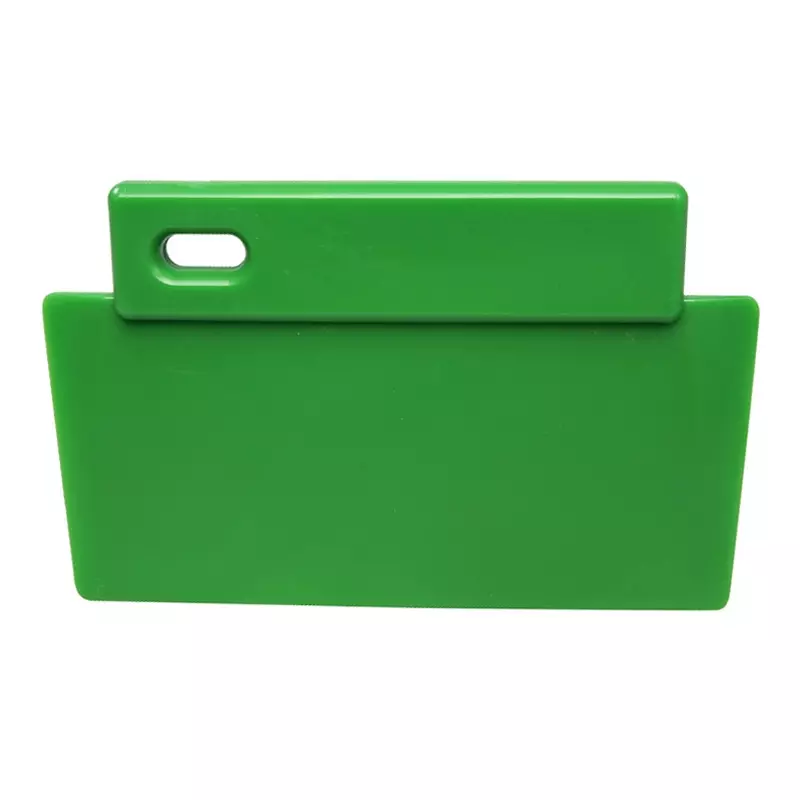 Spatel/schraper PP blad FBK 81900-5 200x125 mm groen