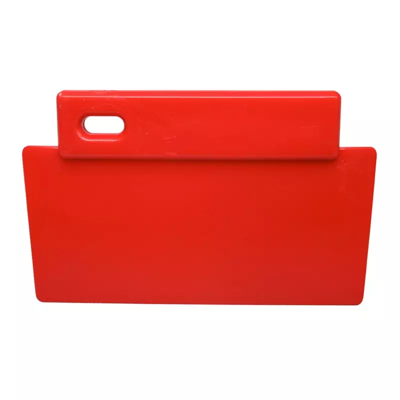 Spatula/scraper PP blade FBK 81900-3 200x125 mm red