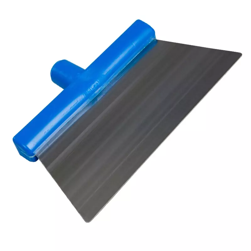 Raclette de sol à lame flexible en acier inoxydable FBK 28282-2 270 x 110 mm bleue
