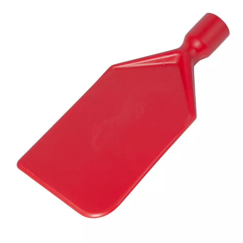 Rigid PP spatula blade FBK 28290-3 112x235 mm red