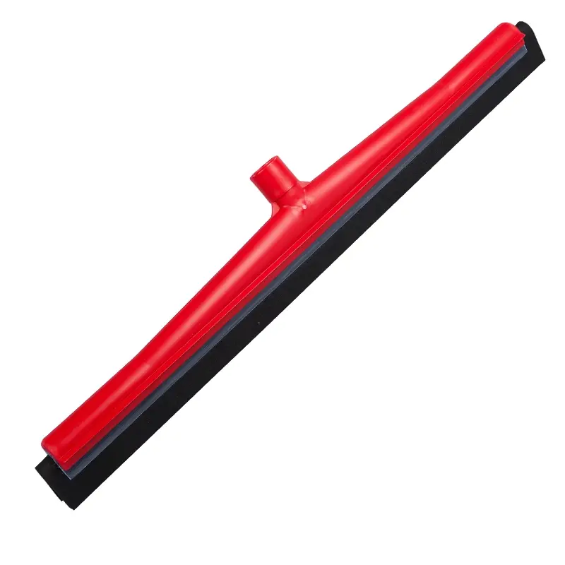 Fixed floor squeegee black rubber FBK 28606-3 600 mm red