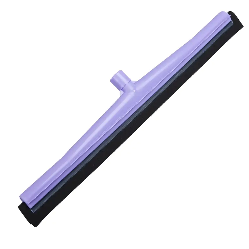 Fixed floor squeegee black rubber FBK 28606-8 600 mm purple