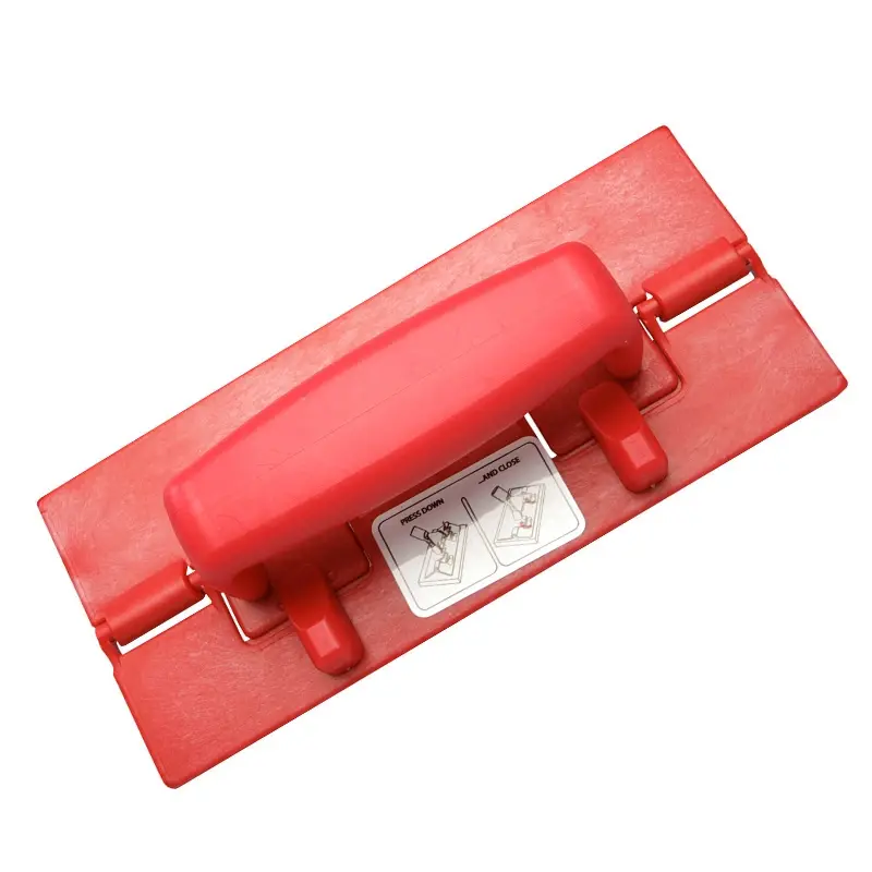 Pad holder hand model FBK 57101-3 230x100 mm red