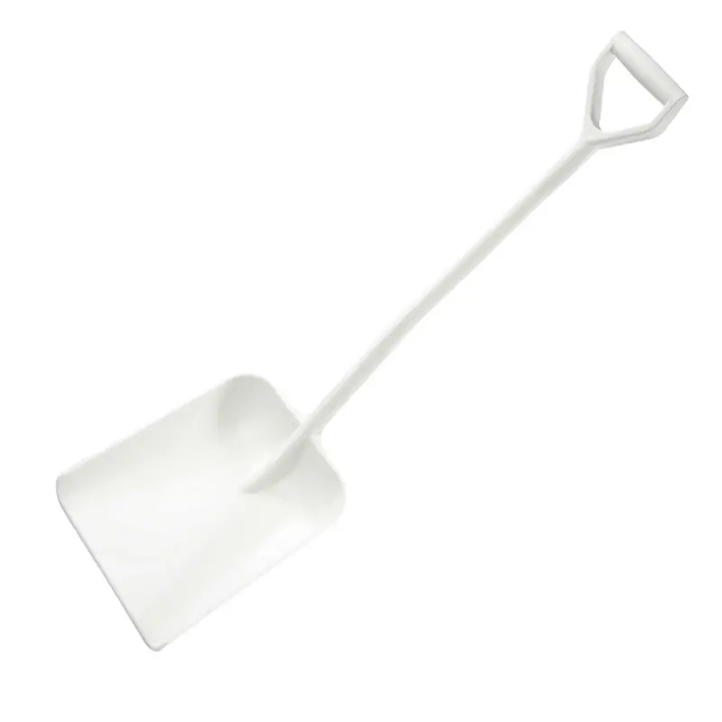 FBK 14104-5 shovel D-grip ergonomic large blade white