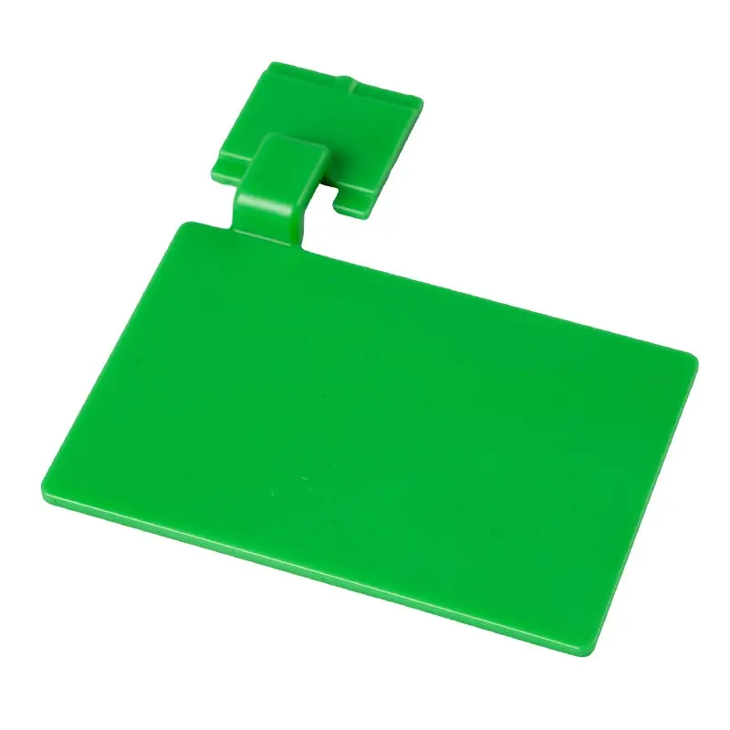 Panneau pour tringle suspendue FBK 80002-5 110 x 75 mm vert