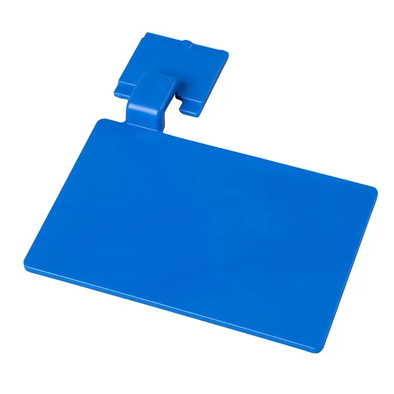Sign for hanging rail FBK 80002-2 110x75 mm blue
