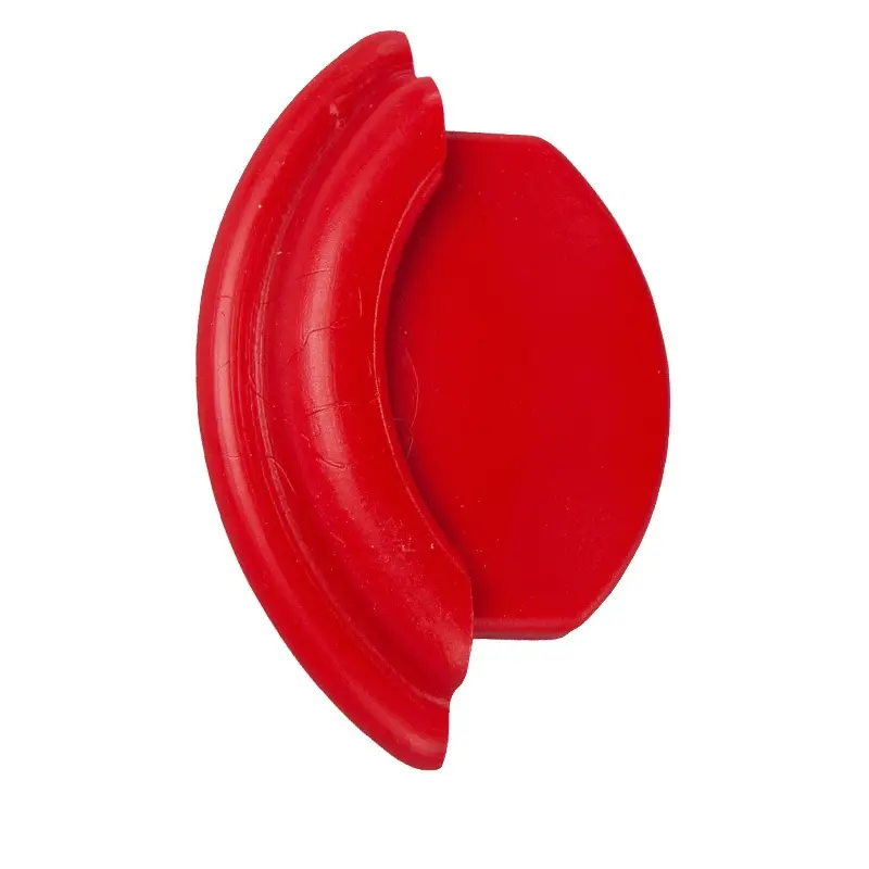 Einddop ophangrail FBK 80005-3 rood