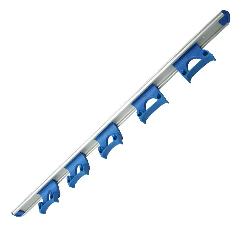 Rail de suspension 5x collier FBK 15157-2 900 mm bleu