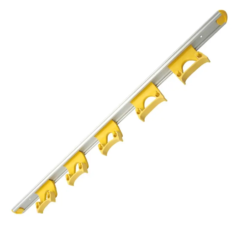 Suspension rail 5x clamp FBK 15157-4 900 mm yellow