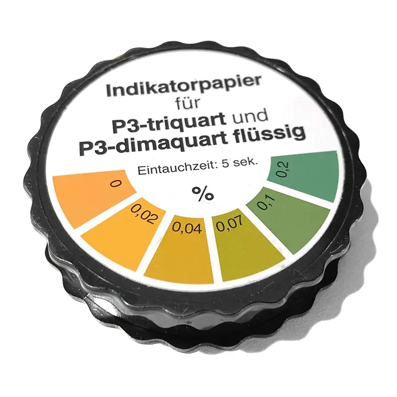 Ecolab P3-Triquart testpapier voor Quat residuen