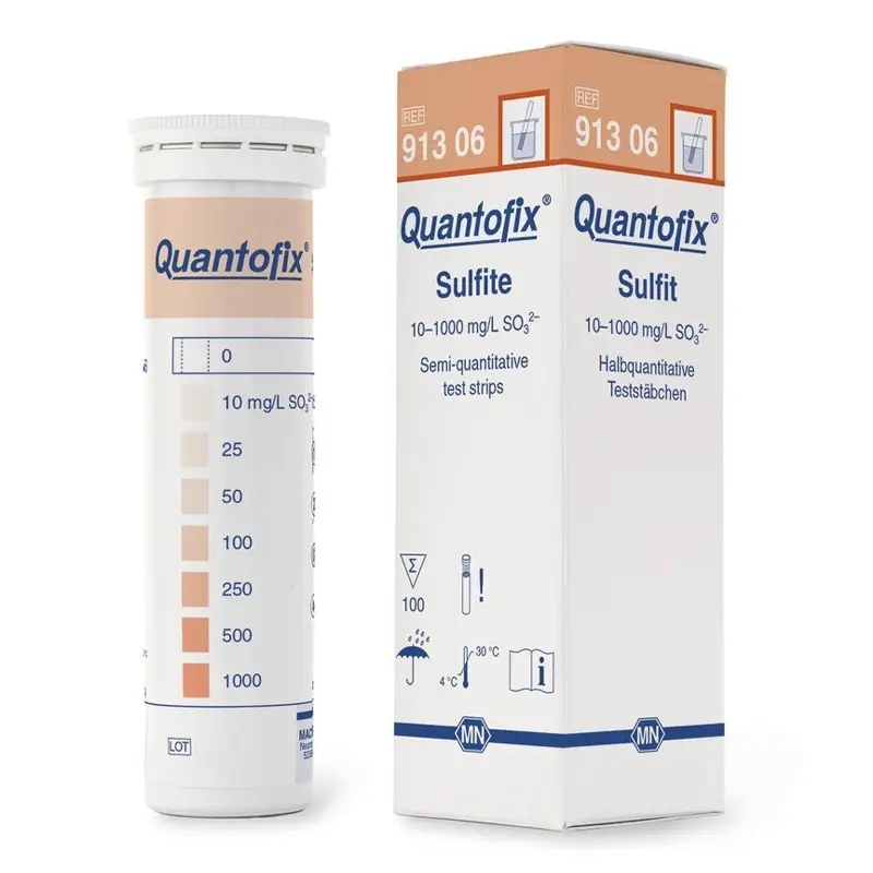 Quantofix Sulfite test strips 0-1000 mg/l