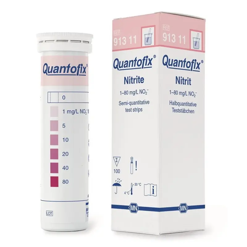 Bandelettes de test Quantofix Nitrites 0-80 mg/l