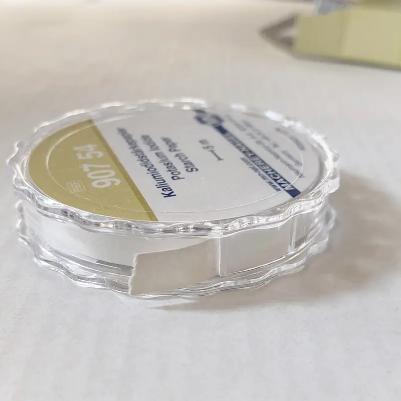 Potassium iodide starch test paper residue control 5 meters