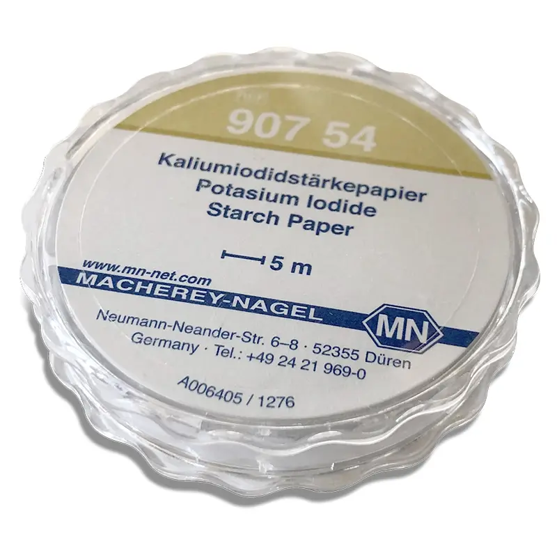 Potassium iodide starch test paper residue control 5 meters