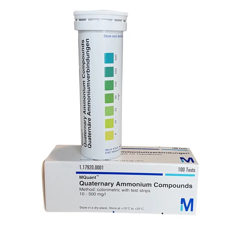 MQuant Quat teststrookjes 0-500 mg/l