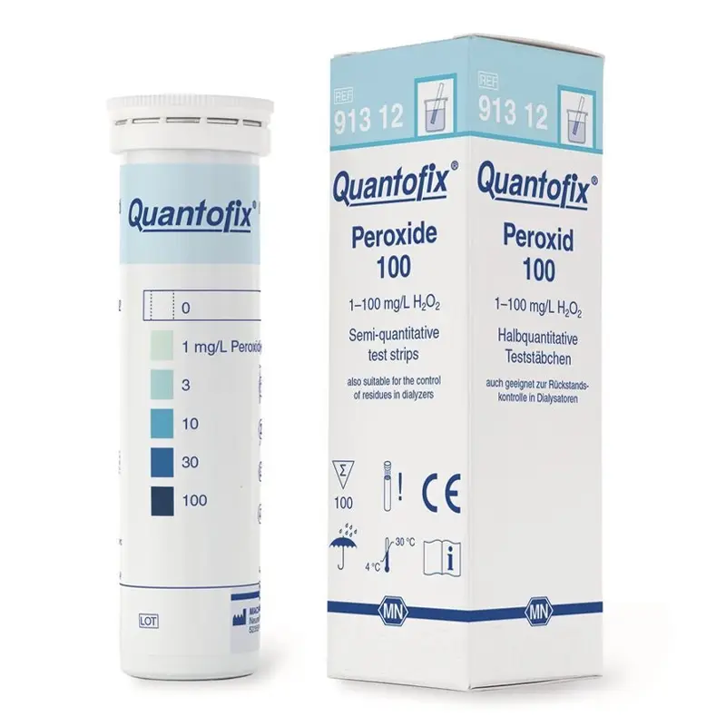 Quantofix Peroxide teststrookjes 0-100 mg/l