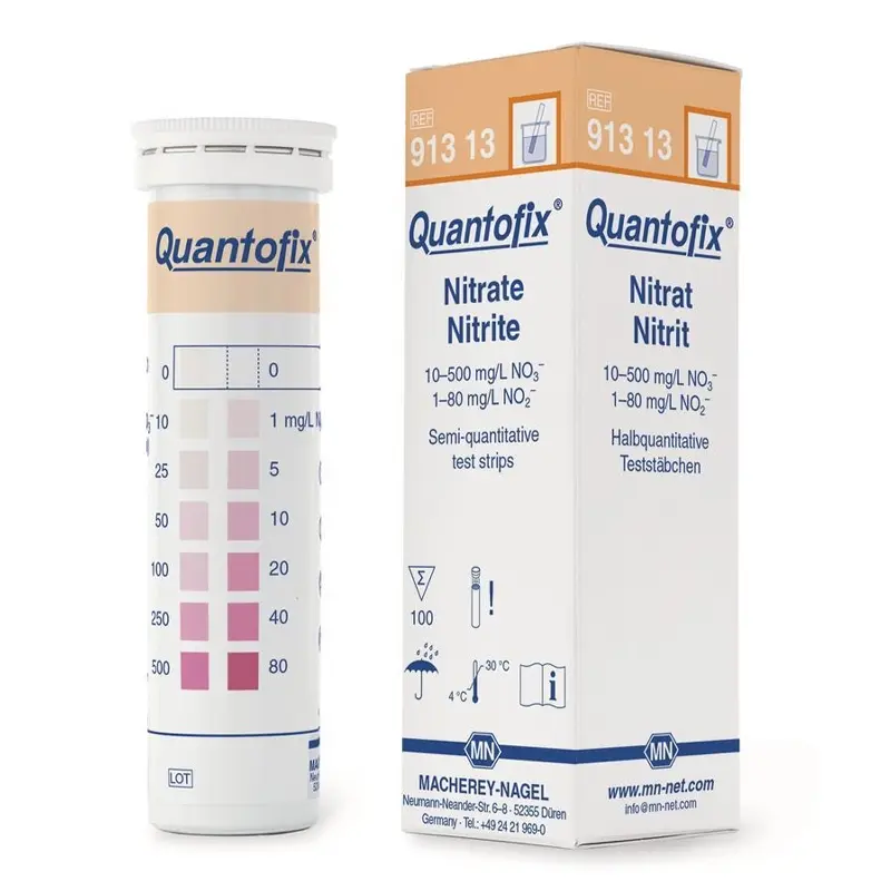 Bandelettes de test Quantofix Nitrate-Nitrite 0-500 mg/l / 0-80 mg/l