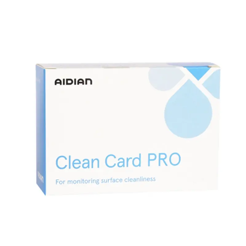 Aidian Clean Card PRO snelle oppervlakte hygiënetest