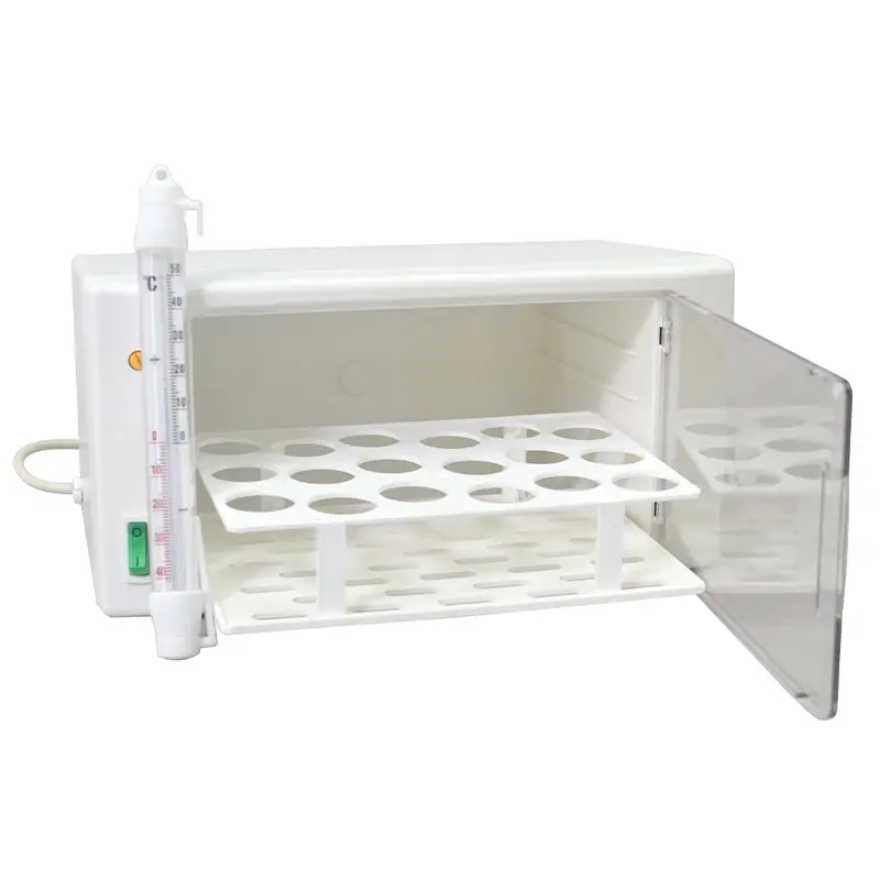 Cultura-M mini incubator including thermometer and multi-rack
