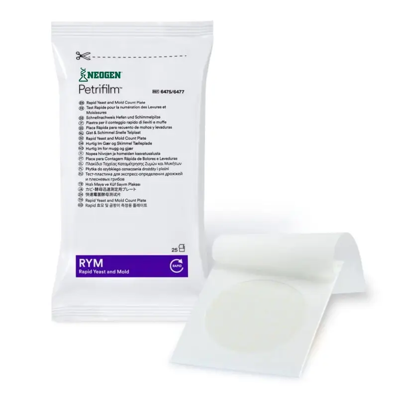 Plaque de comptage rapide de levures et moisissures NEOGEN 6475 Petrifilm, 50 pièces