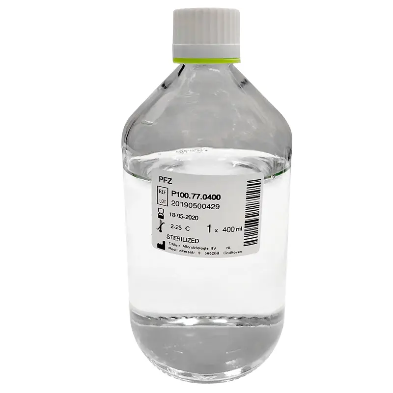 Solution saline physiologique de peptone (PFZ)