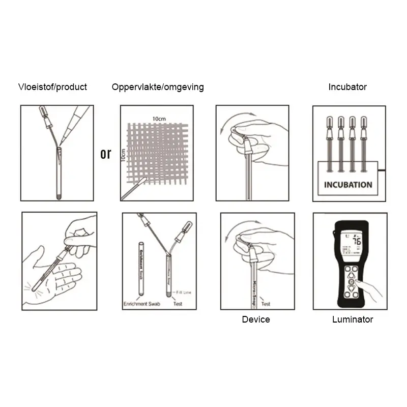 Hygiena MicroSnap Coliform Enrichment swaptest