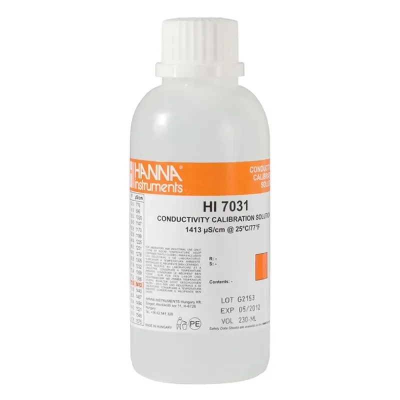 Solution conductrice 1413 µS/cm HI7031L