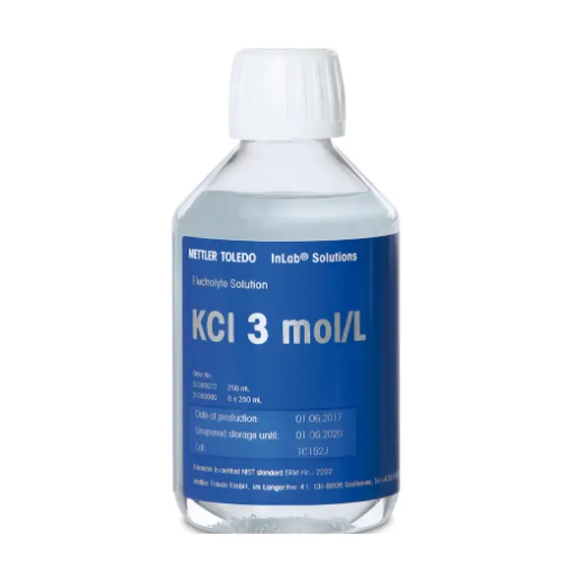 Électrolytes KCl 3 mol/l