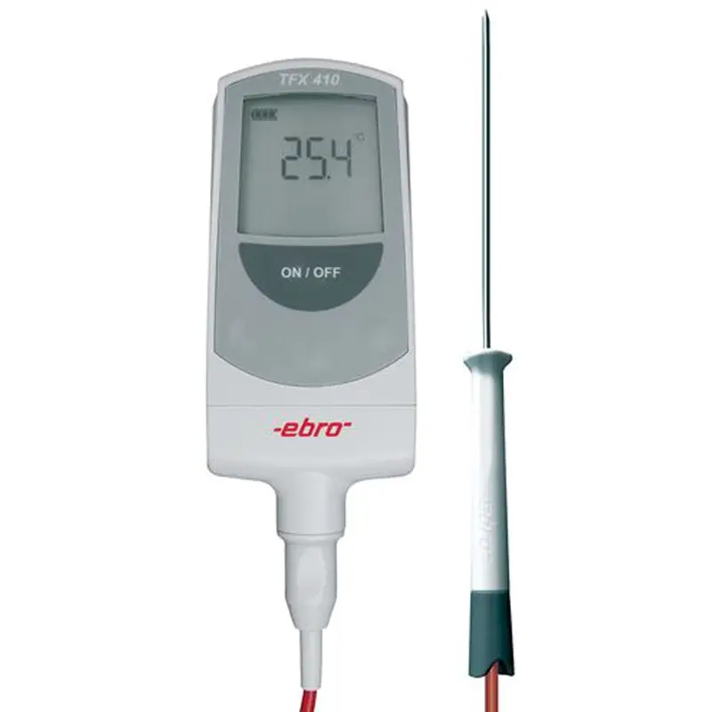 Ebro TFX 410 voedselthermometer met Pt 1000-insteekvoeler