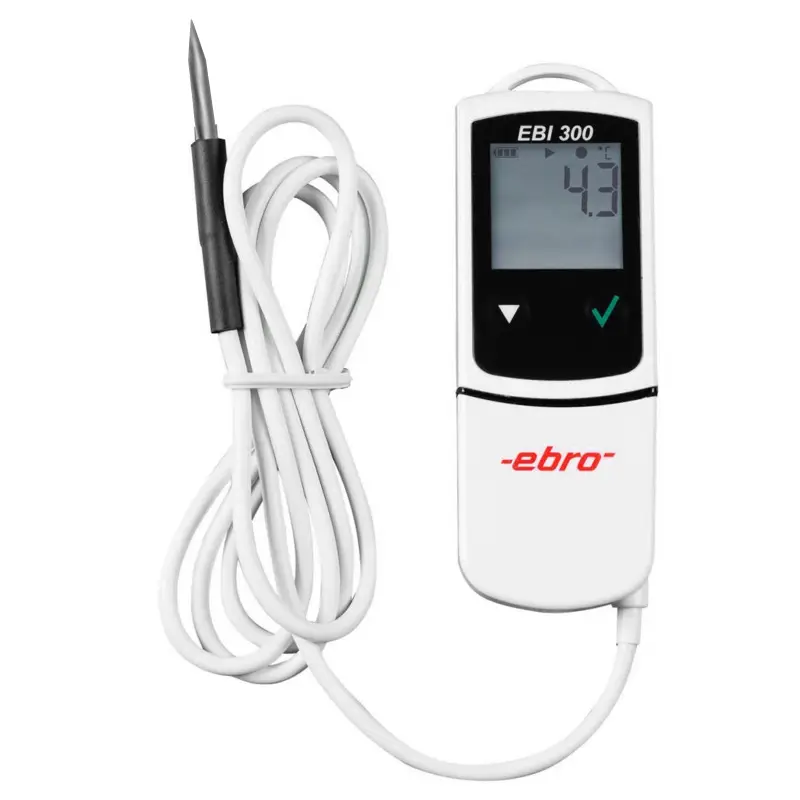 Ebro EBI TPC 300 H replacement probe with handle core temperature thermometer