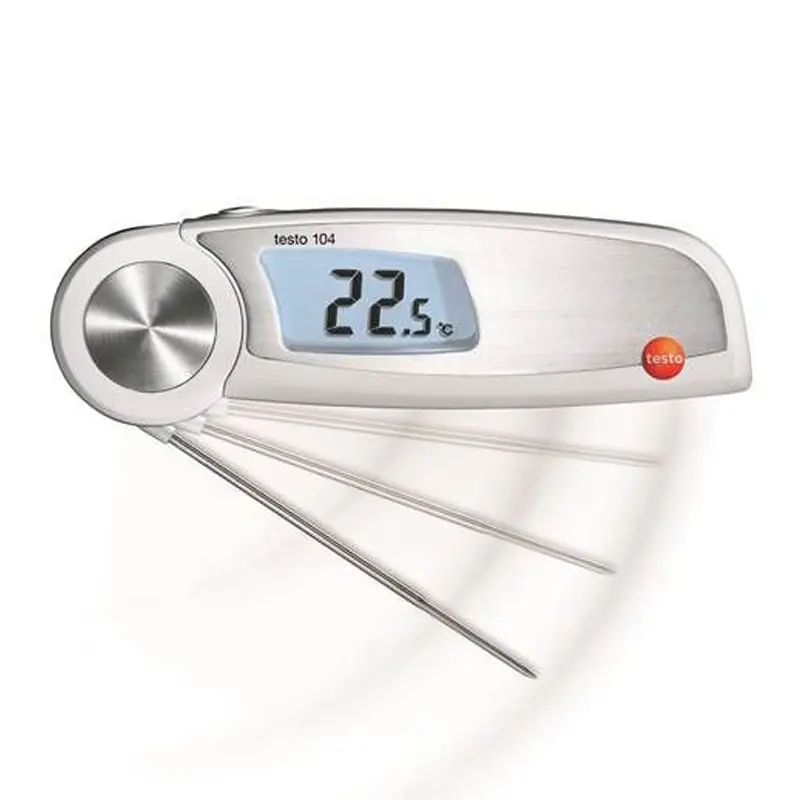 Thermomètre alimentaire numérique Testo 104 avec sonde