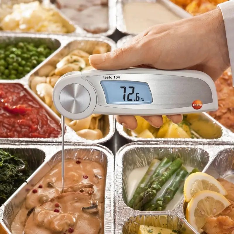 Thermomètre alimentaire numérique Testo 104 avec sonde