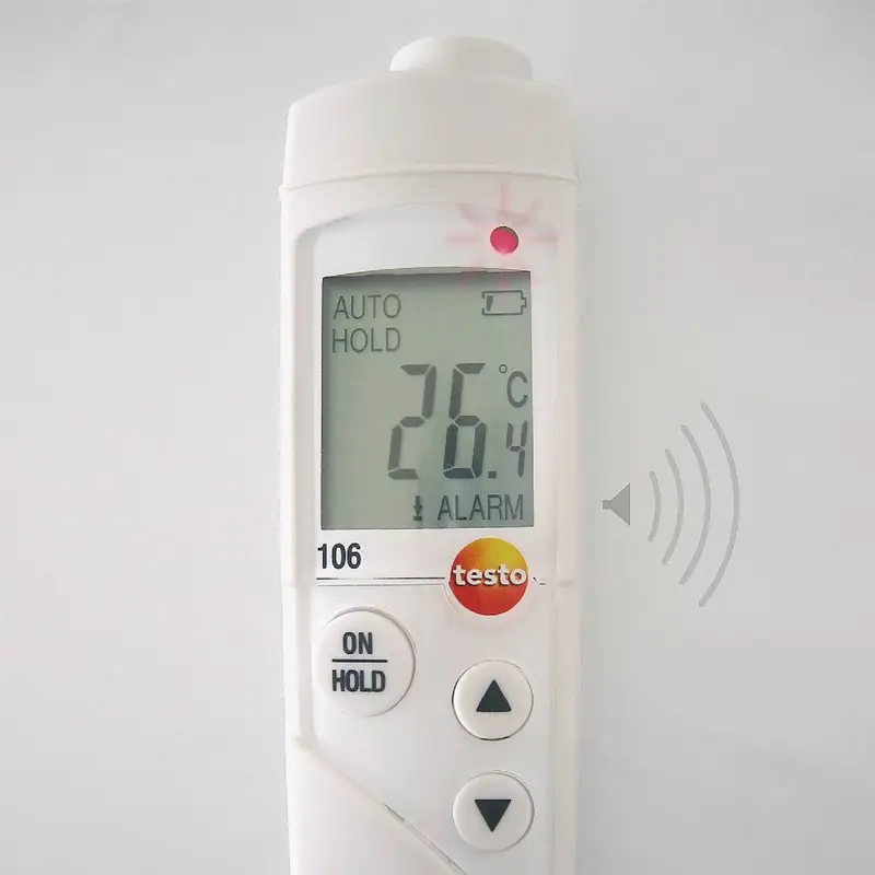testo 106 food thermometer with probe
