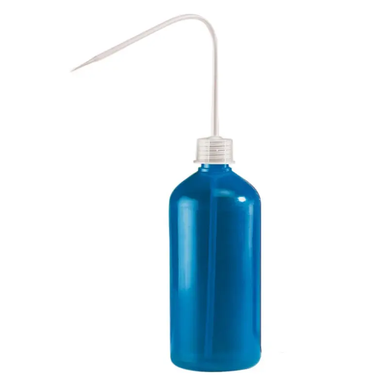 Spuitfles LDPE Ø75 mm 500 ml blauw