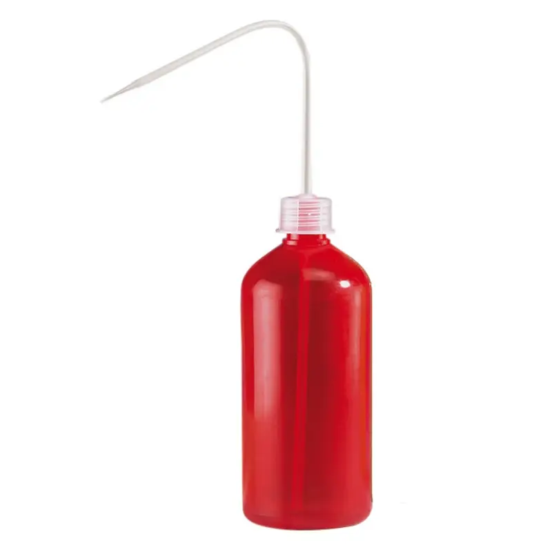 Spuitfles LDPE Ø75 mm 500 ml rood