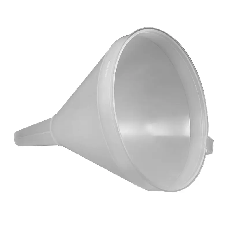 Entonnoir en PE transparent ø360 mm avec bec verseur ø31 mm