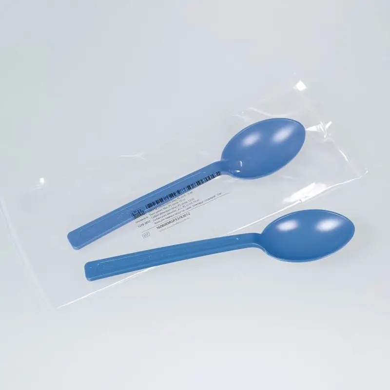 Bürkle sample spoons sterile PS 10 ml blue